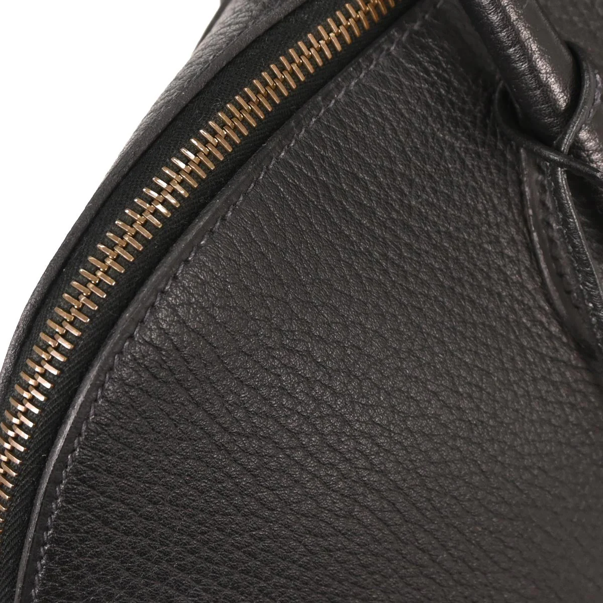 Hermes Black Ardennes Bolide 45 Handbag - Image 6
