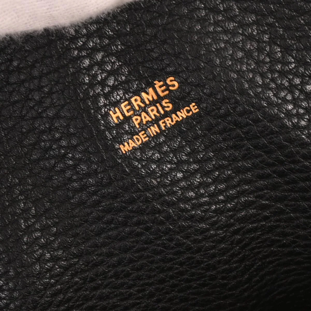 Hermes Black Ardennes Bolide 45 Handbag - Image 8