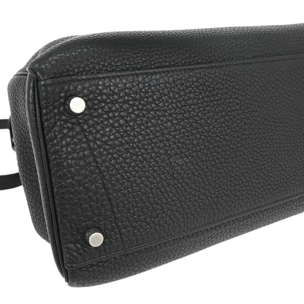 Hermes Black Togo Kelly 35 Retourne 2way Shoulder Handbag - Image 3