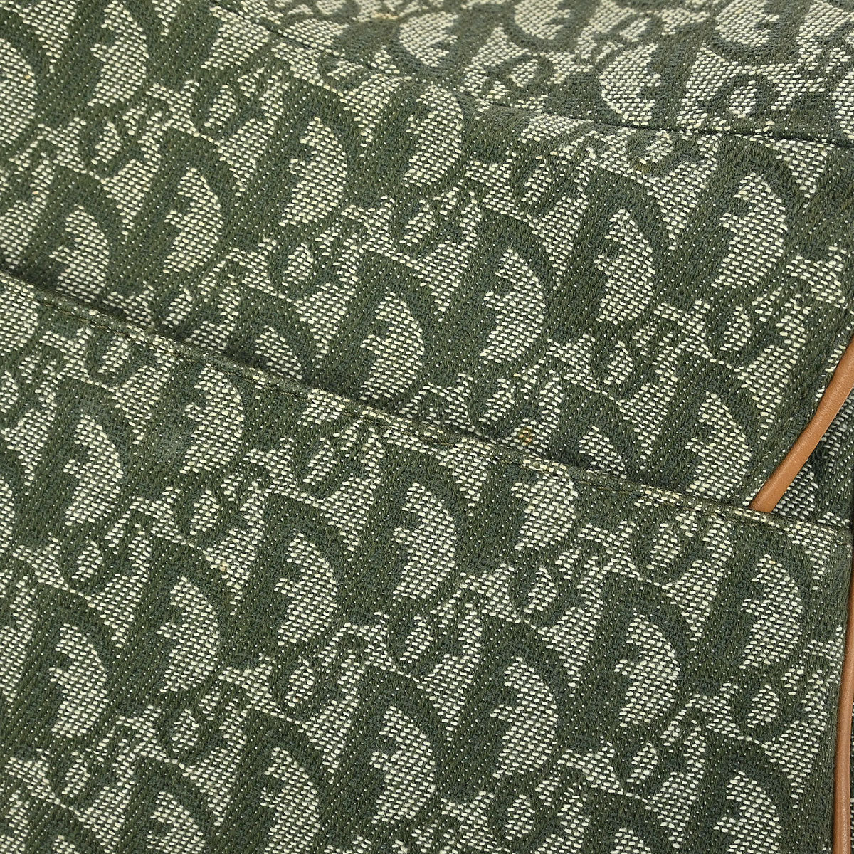 Christian Dior Green Trotter Double Saddle Handbag - Image 8
