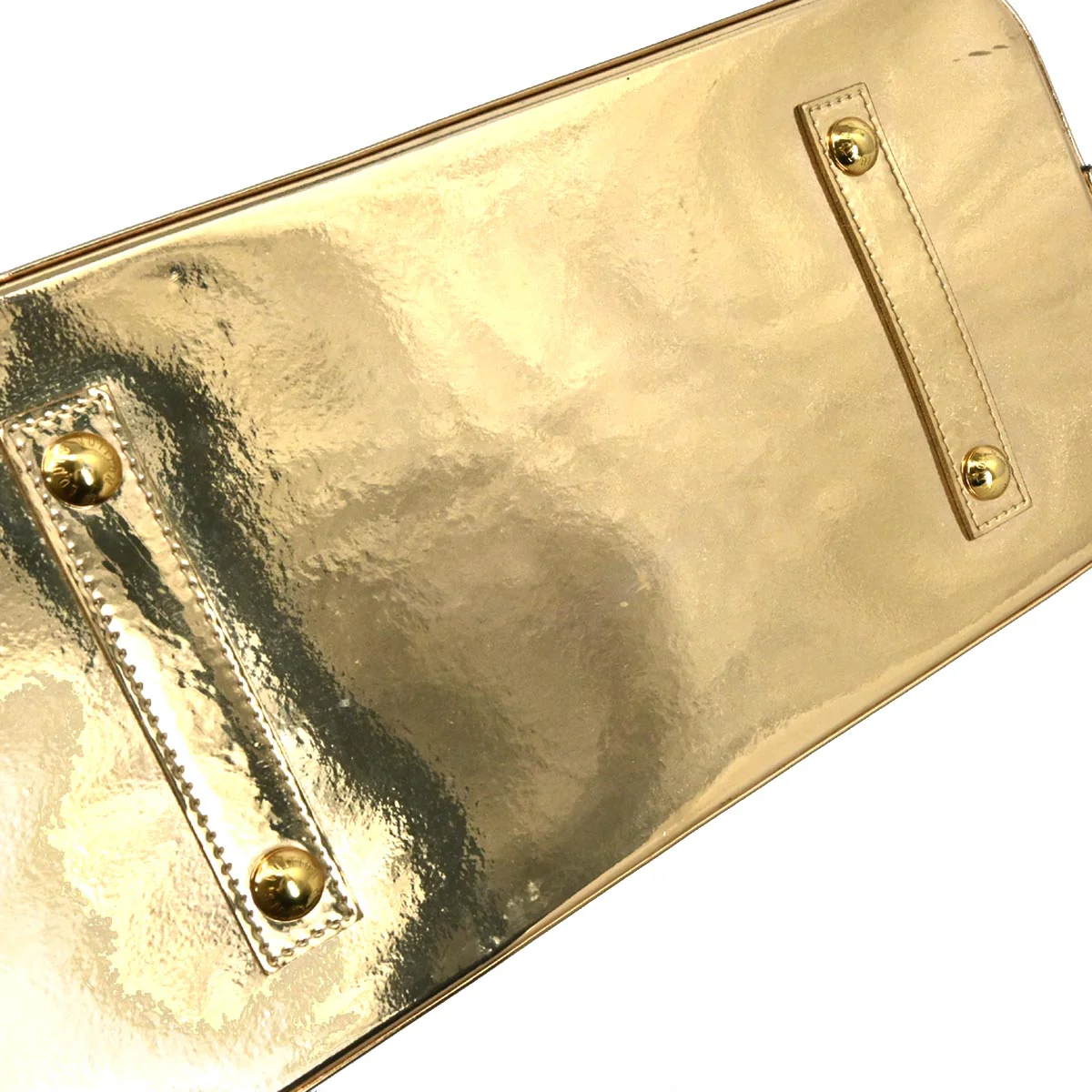 Louis Vuitton Gold Monogram Miroir Alma MM Handbag M93624 - Image 3