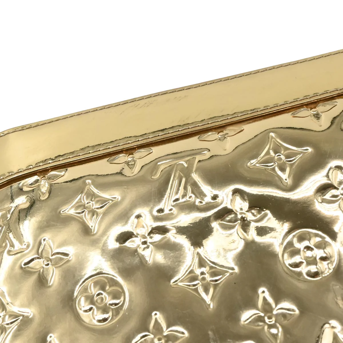 Louis Vuitton Gold Monogram Miroir Alma MM Handbag M93624 - Image 7