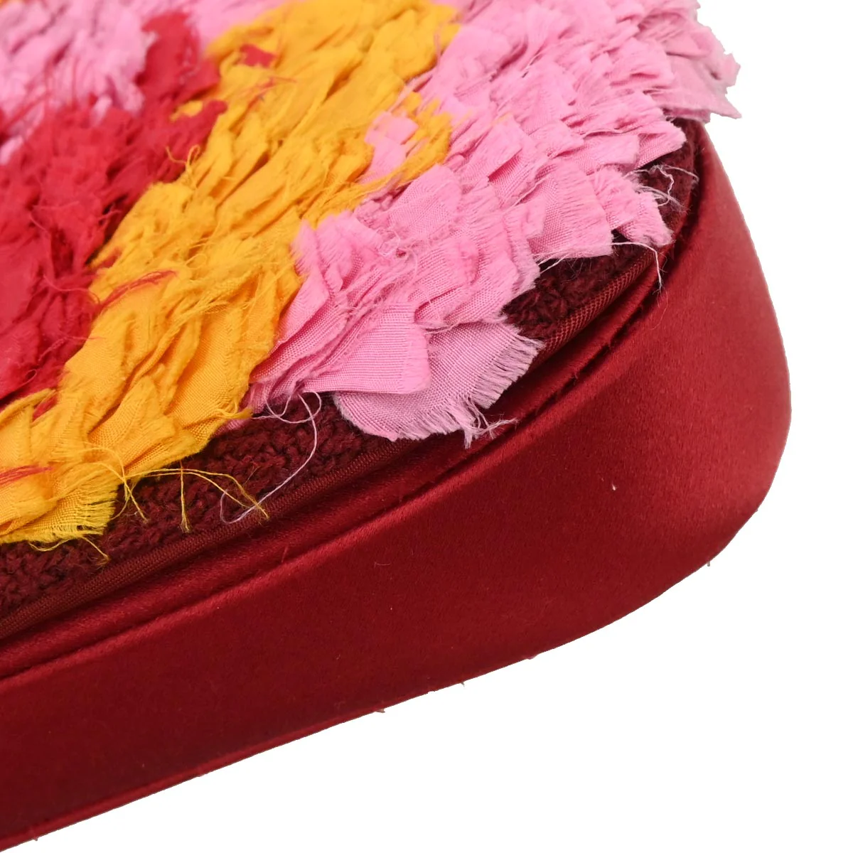 Christian Dior Red Fabric Malice Handbag - Image 4