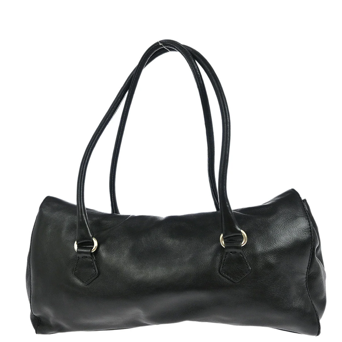 Prada Black Leather Handbag - Image 2