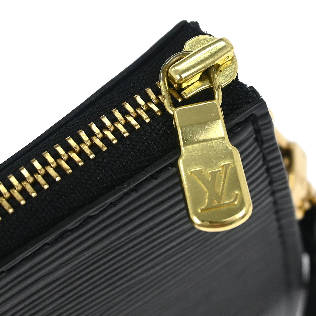Louis Vuitton Black Epi Pochette Accessoires 24 Handbag M52952 - Image 5