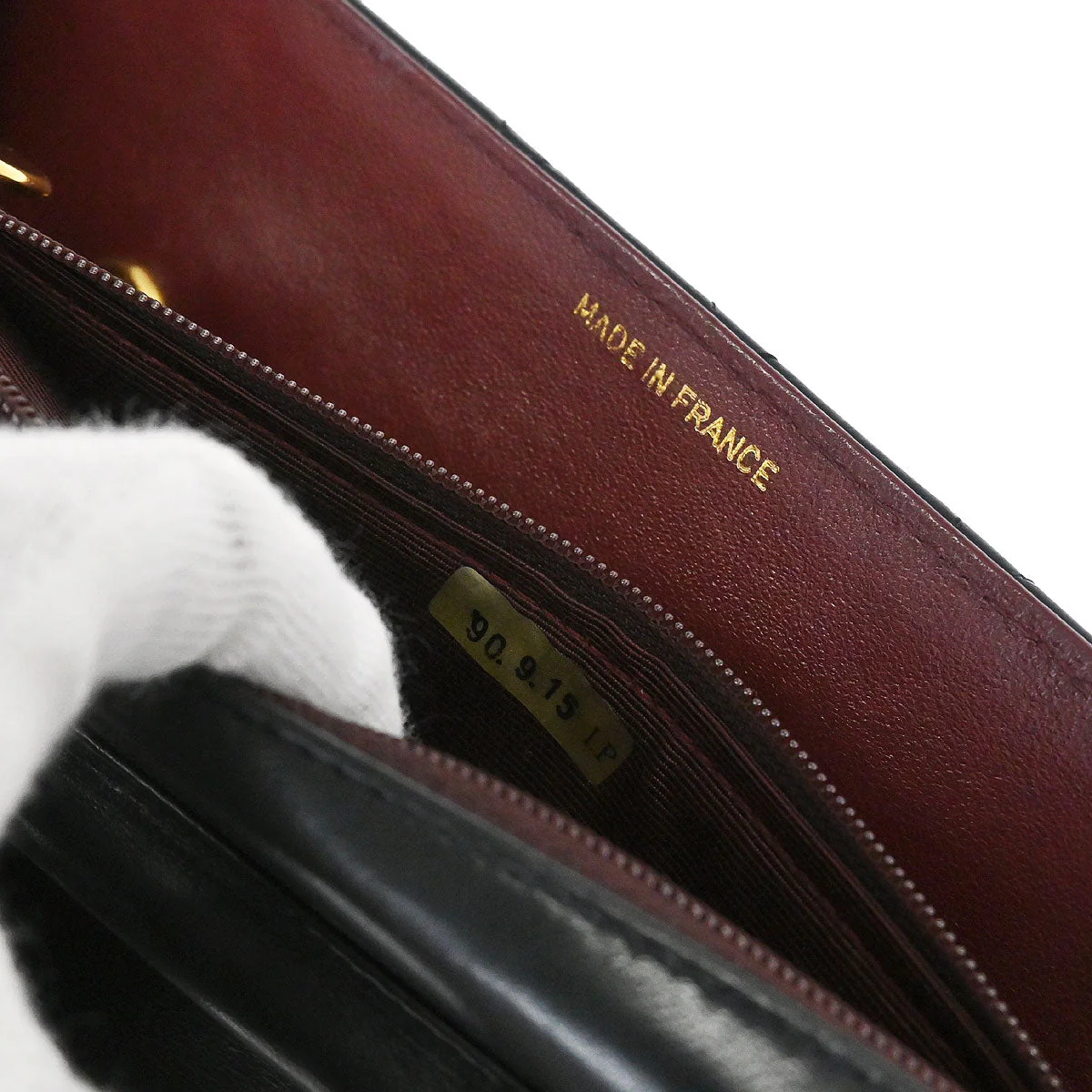 Chanel Black Lambskin 2way Shoulder Handbag - Image 8