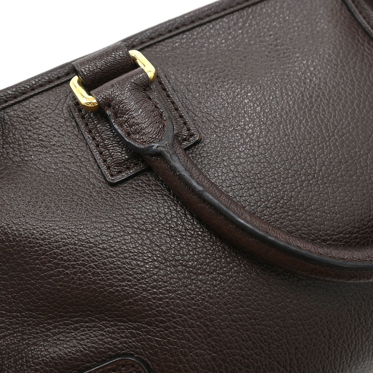 Loewe Brown Leather Amazona 28 Handbag - Image 7