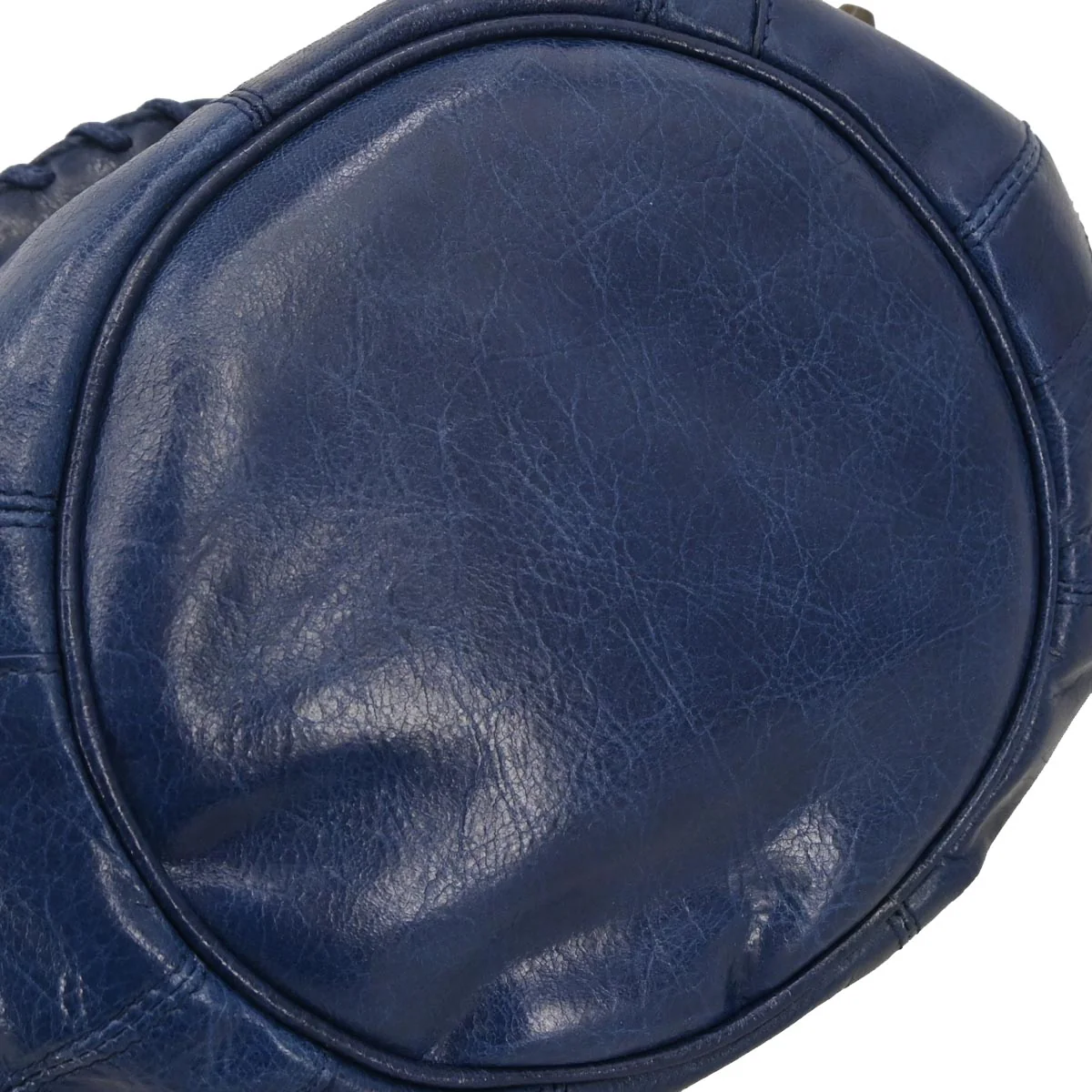 Balenciaga Blue Classic Mini Pompon 2way Shoulder Handbag - Image 6