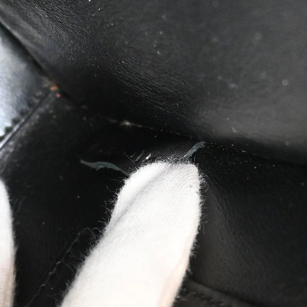 Celine * Tricolor Python Luggage Nano Handbag - Image 10