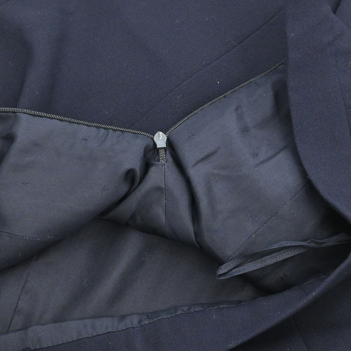 Chanel Setup Suit Jacket Skirt Navy 27 #36 - Image 9
