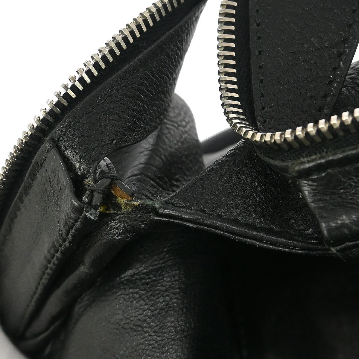 Christian Dior Black Leather My Dior Duffle Handbag - Image 10