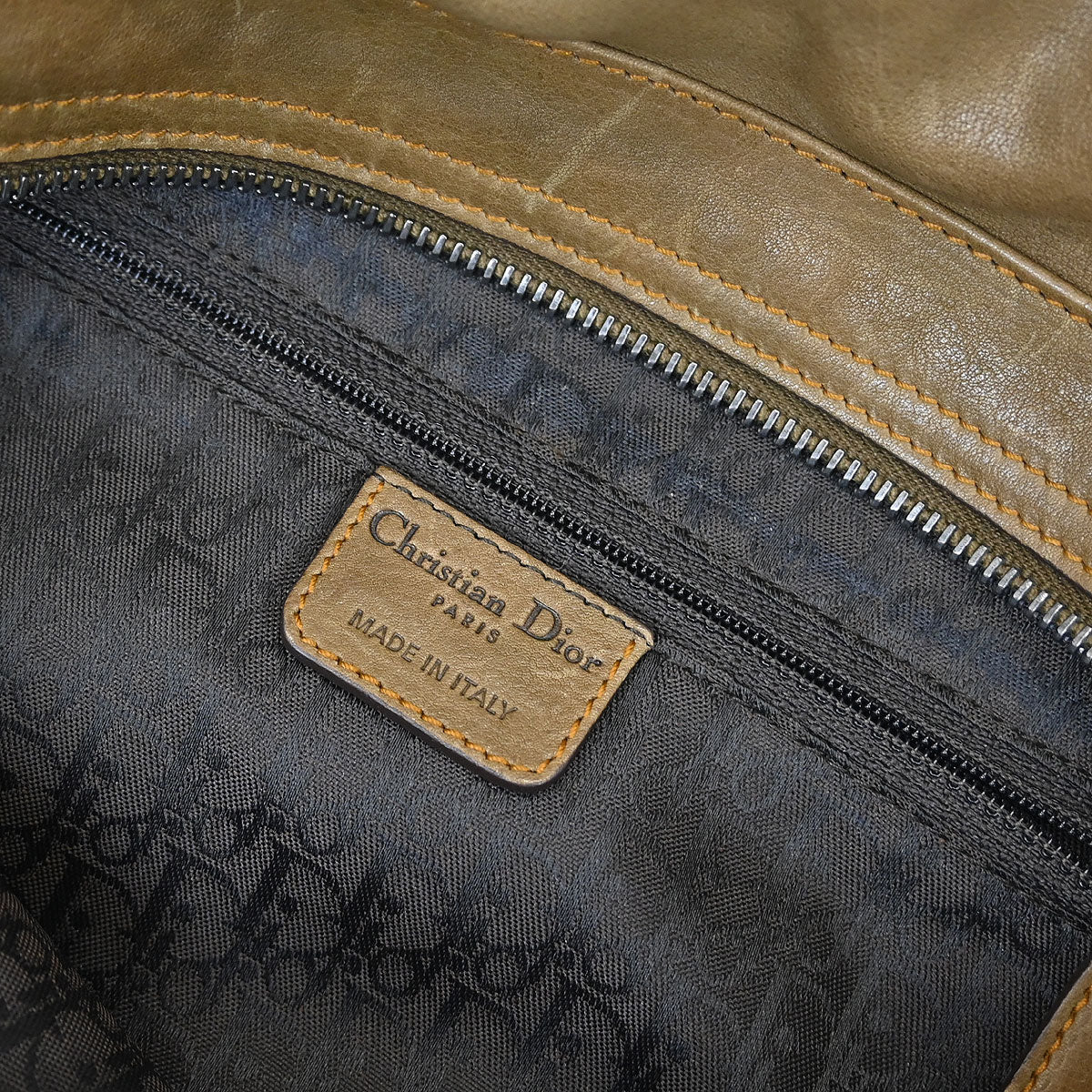 Christian Dior Brown Gaucho Shoulder Bag - Image 9
