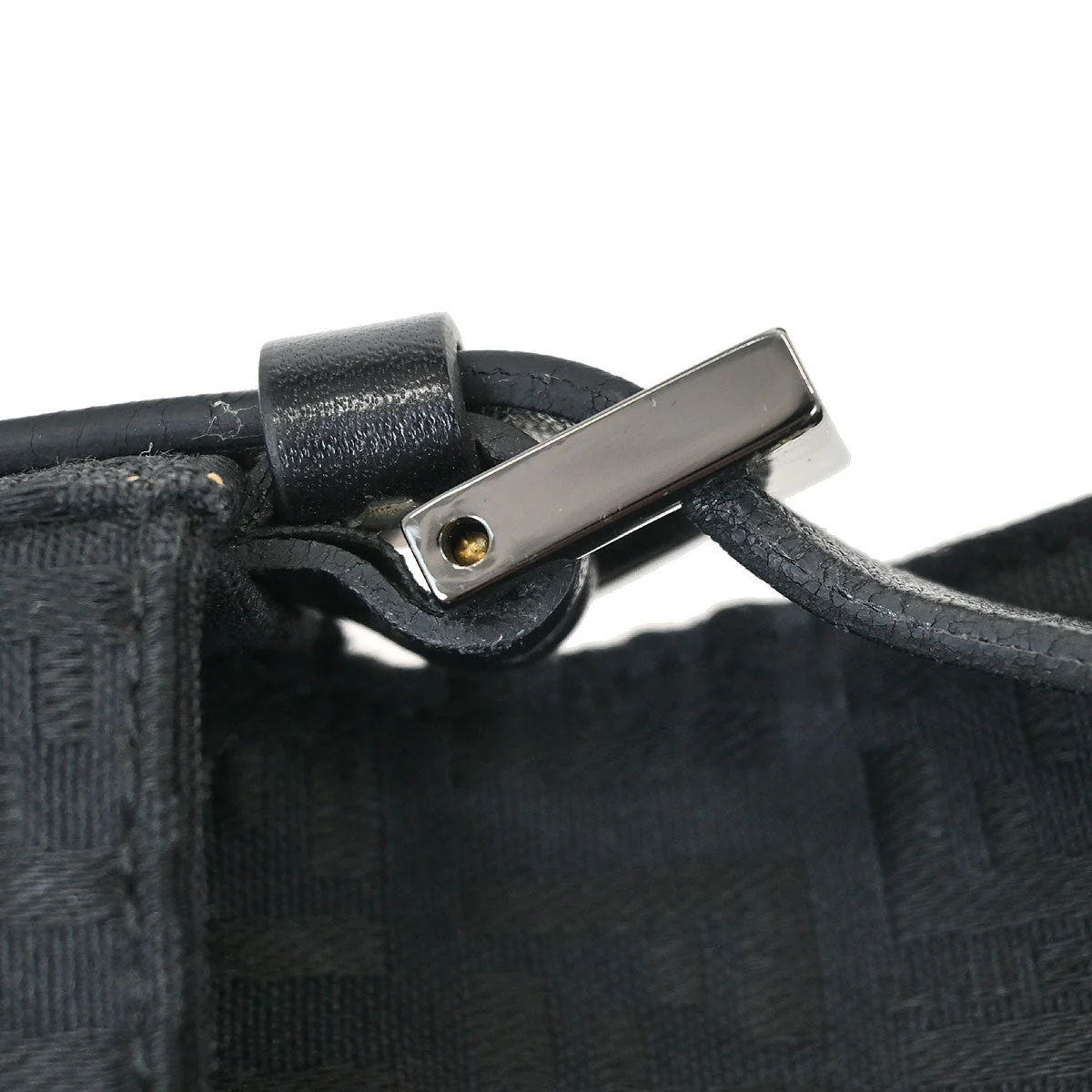 Fendi Black Zucchino Handbag - Image 6