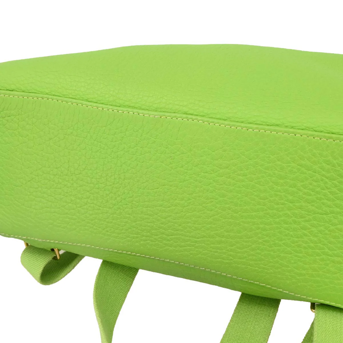 Hermes Green Apple Togo Kelly A Dos GM Backpack - Image 3