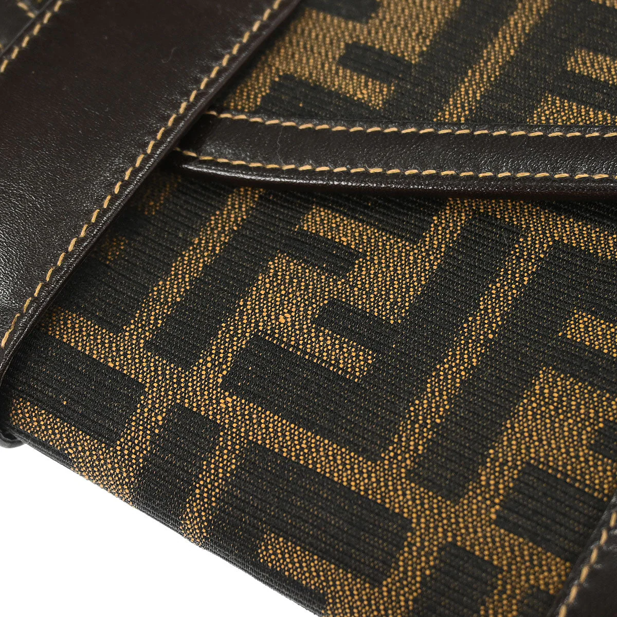 Fendi Brown Zucca Wallet - Image 3