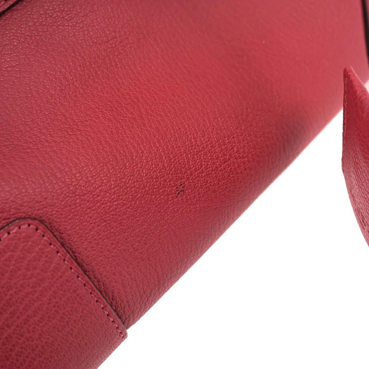 Loewe Red Leather Amazona 28 Handbag - Image 7
