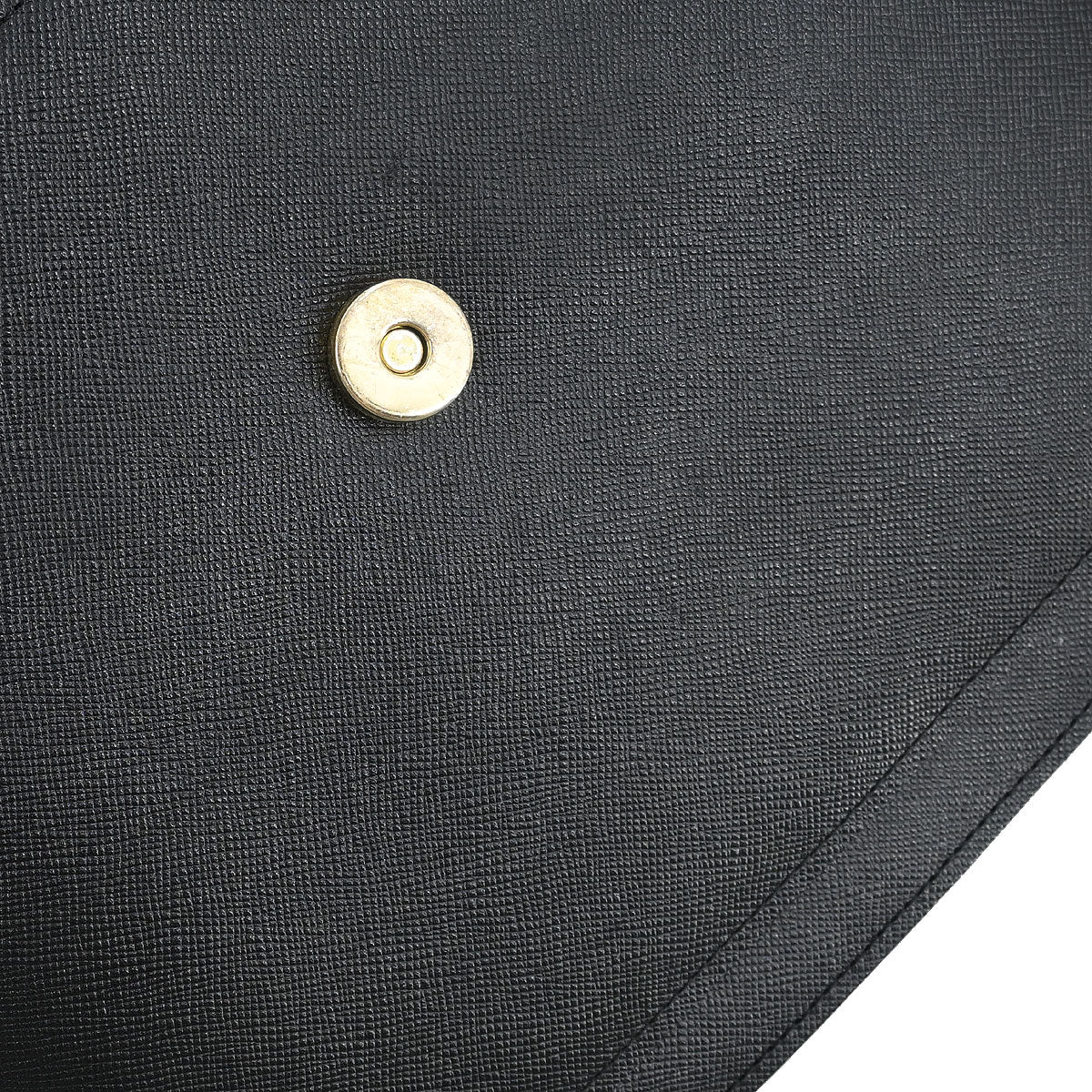 Yves Saint Laurent Black Leather Shoulder Bag - Image 9