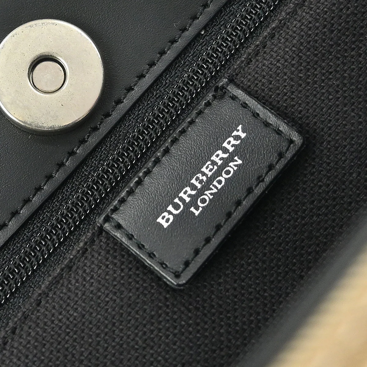 Burberry Beige PVC Burberry Check Tote Handbag - Image 11
