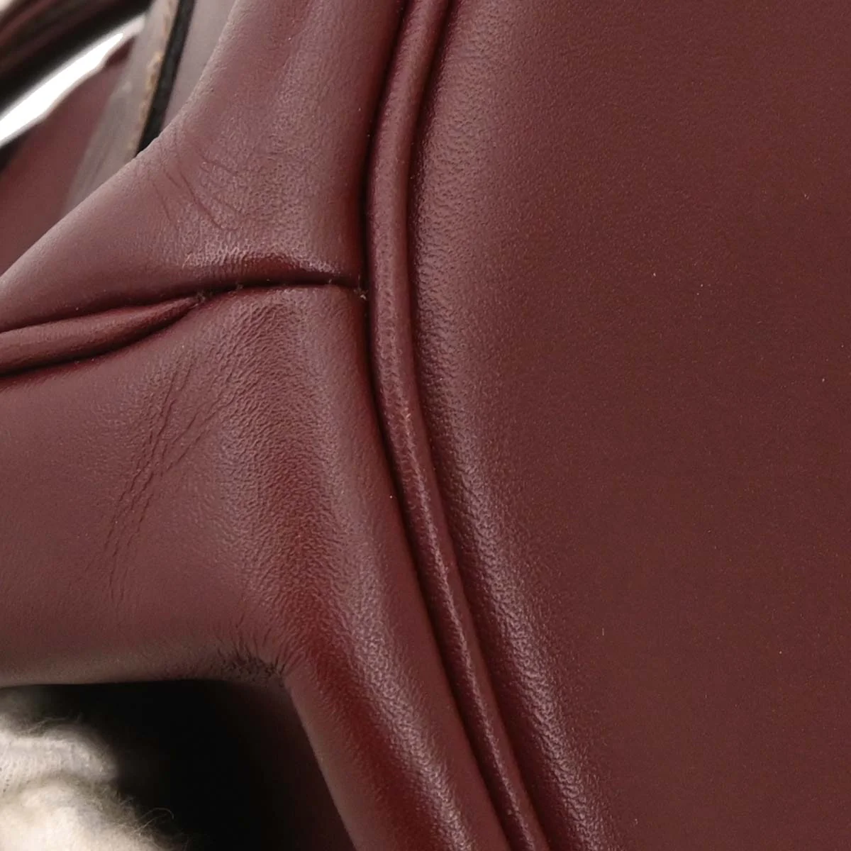 Cartier Bordeaux Leather Must de Cartier Shoulder Bag - Image 5