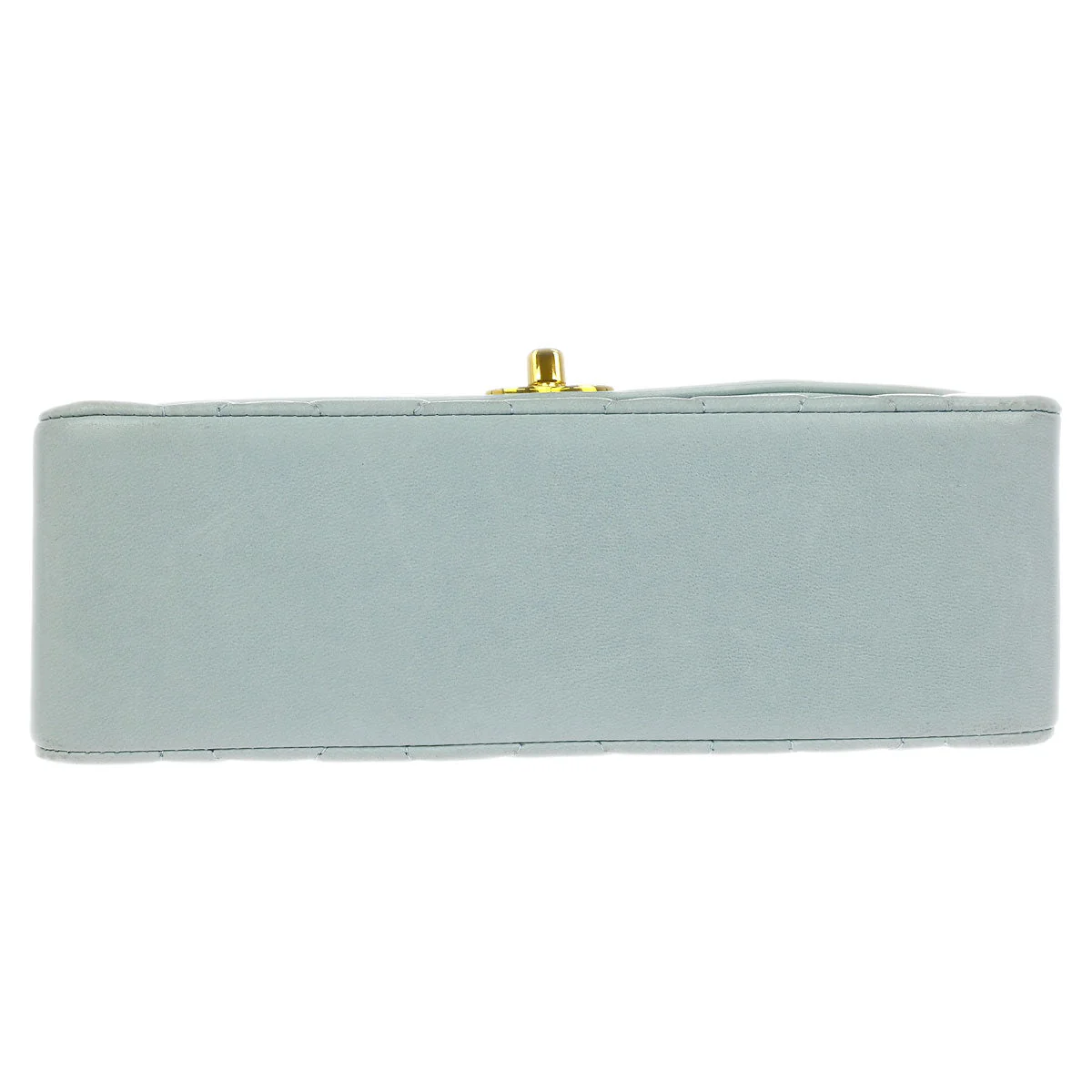 Chanel Light Blue Lambskin Small Diana Shoulder Bag - Image 3