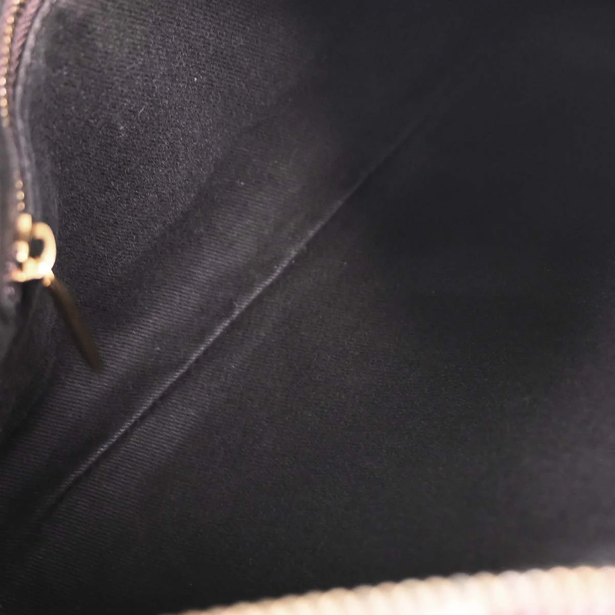 Celine * Brown Canvas Macadam Handbag - Image 8