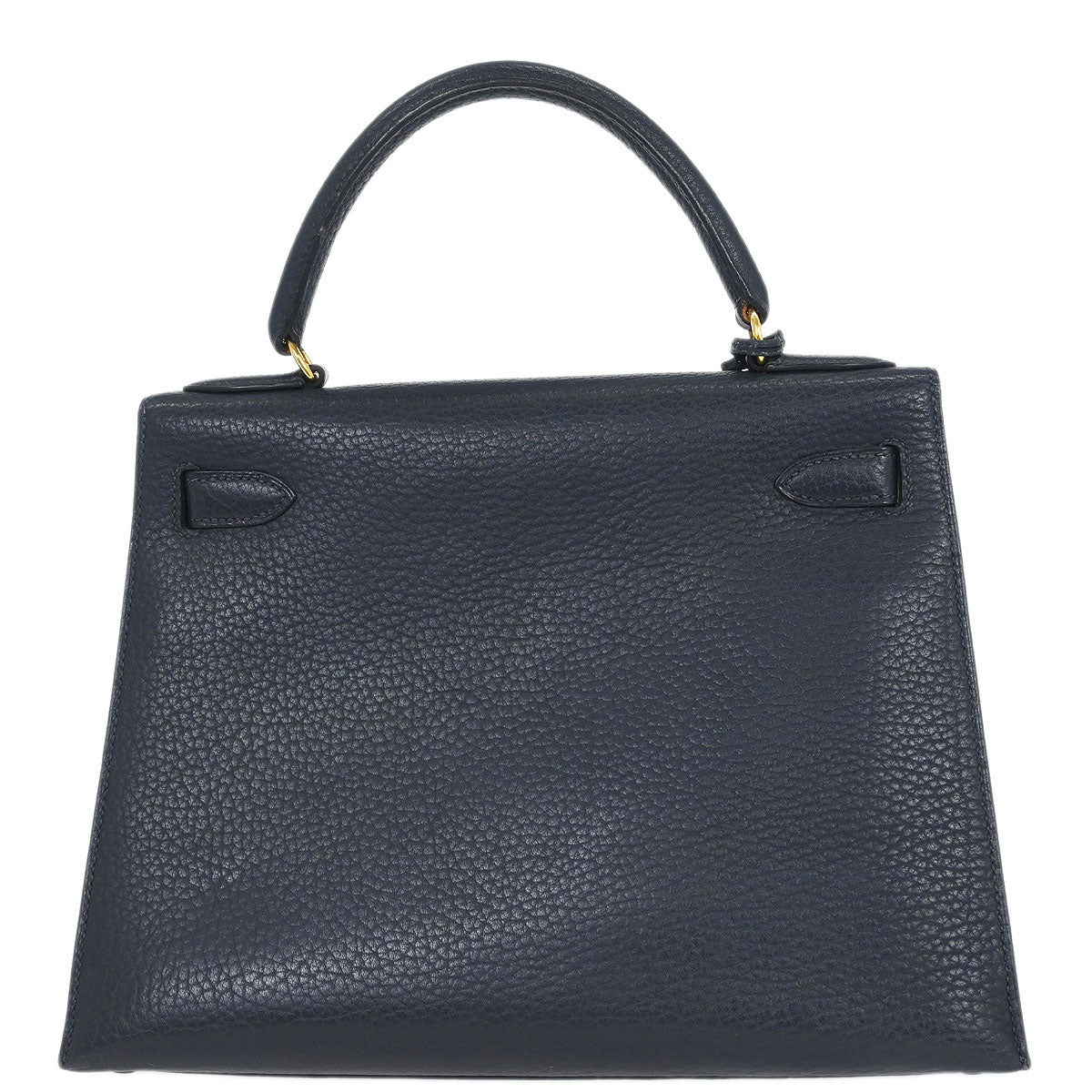 Hermes Blue Indigo Ardennes Kelly 28 Sellier Handbag - Image 2