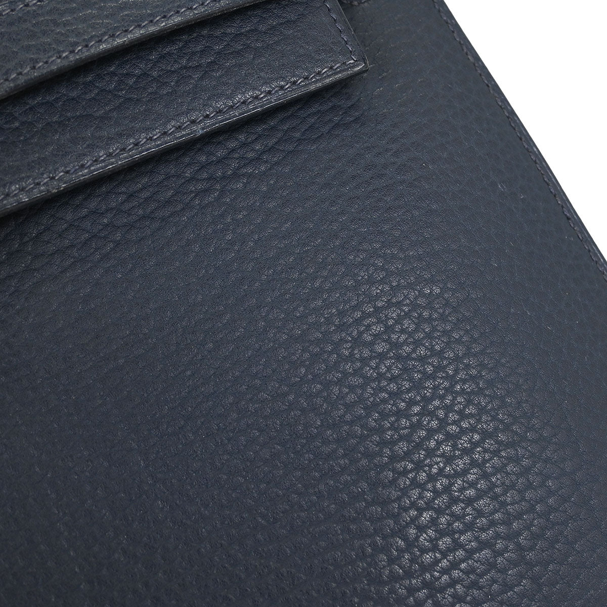 Hermes Blue Indigo Ardennes Kelly 28 Sellier Handbag - Image 4