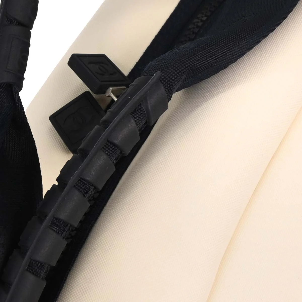 Chanel 2005-2006 Navy Nylon Sport Line 2way Shoulder Duffle Handbag - Image 5