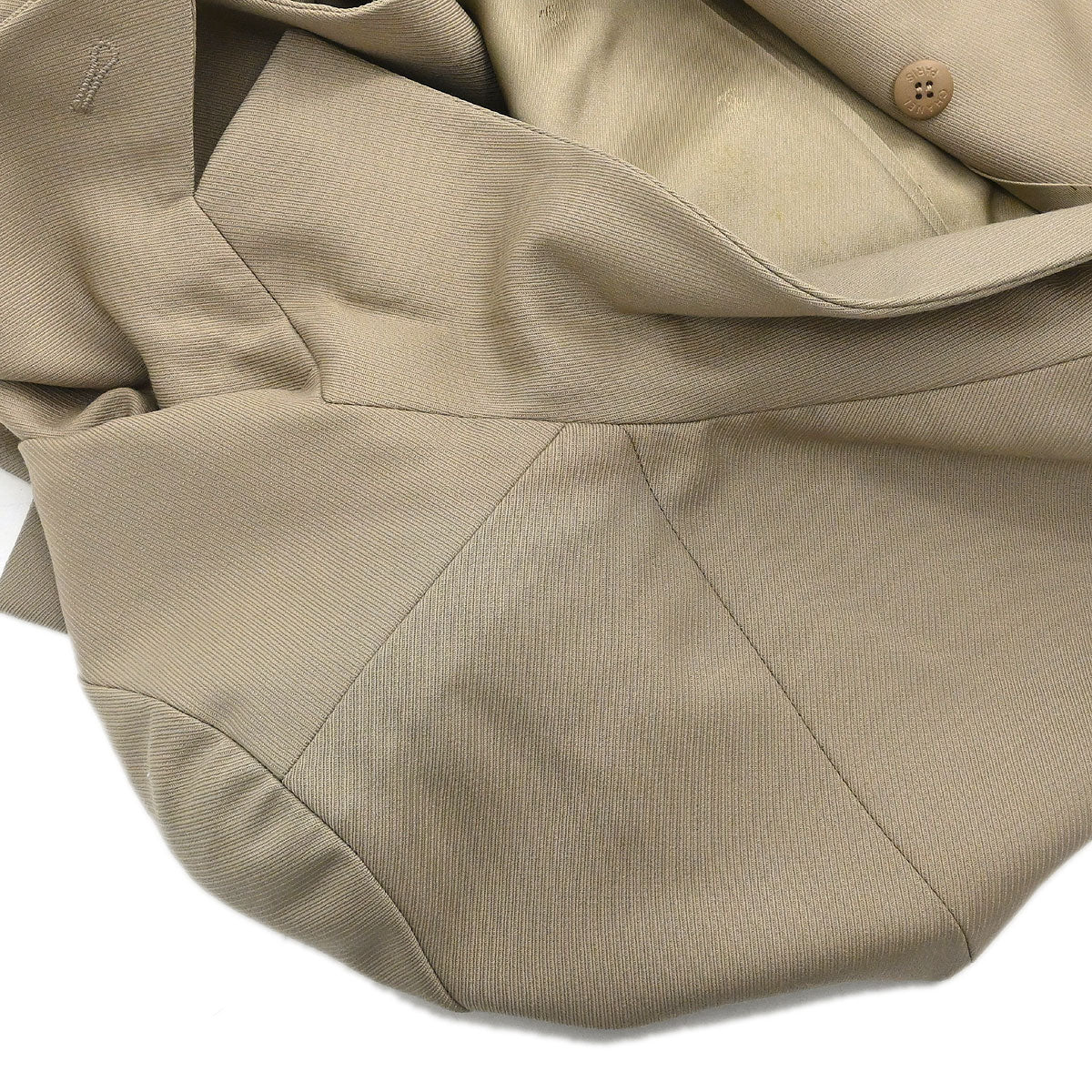 Chanel 1996 Double Breasted Jacket Beige #36 - Image 8