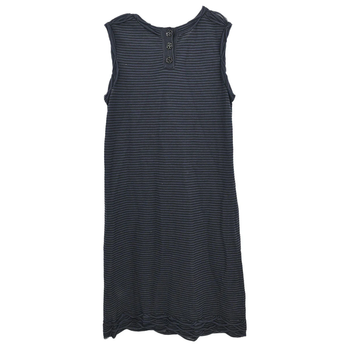 Chanel Sleeveless Dress Black #38 - Image 2