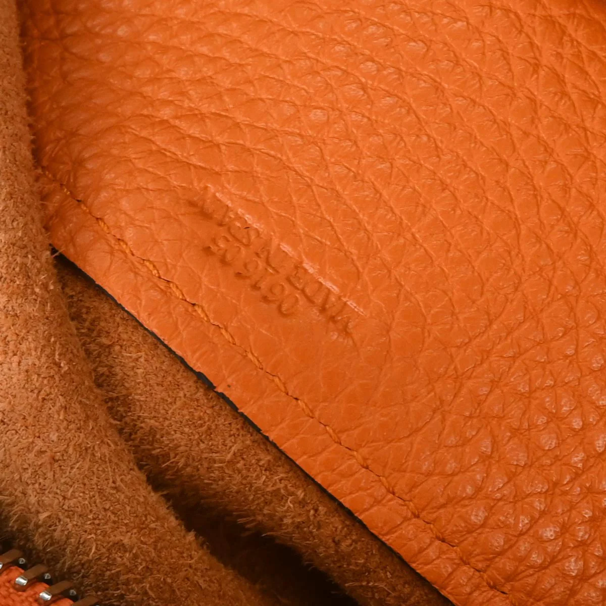Loewe Orange Leather Anton Sling Body Bag Shoulder Bag - Image 10