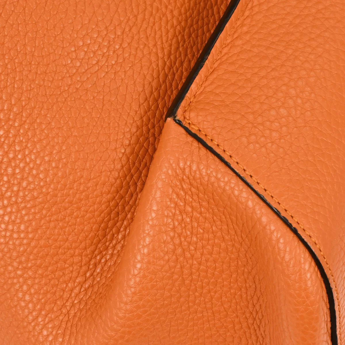 Loewe Orange Leather Anton Sling Body Bag Shoulder Bag - Image 4