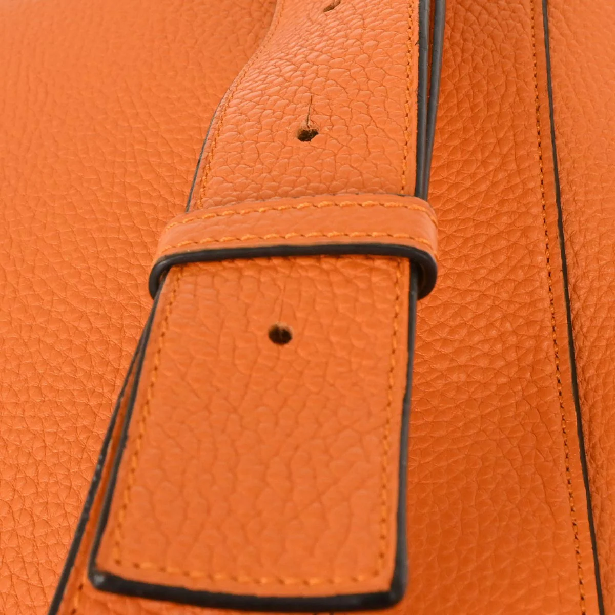 Loewe Orange Leather Anton Sling Body Bag Shoulder Bag - Image 6