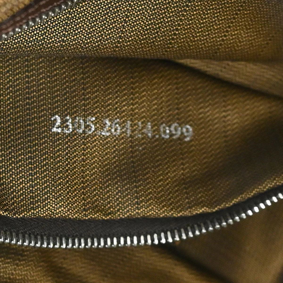 Fendi Brown Canvas Zucca Baguette Handbag - Image 10