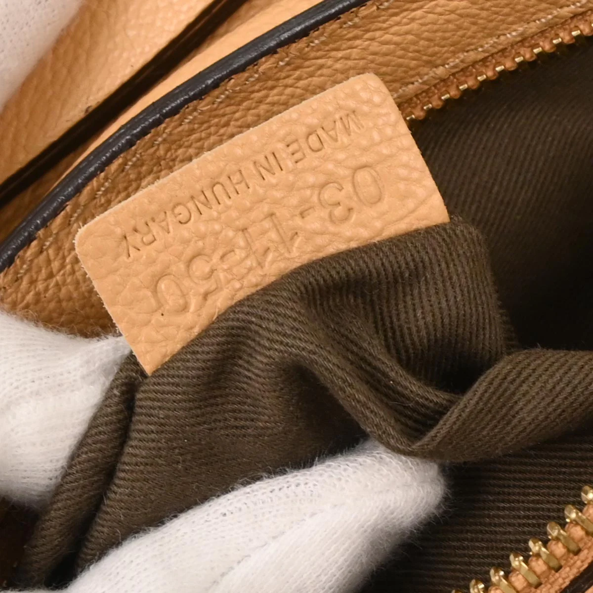 Chloe Beige Leather Elsie 2way Shoulder Handbag - Image 10