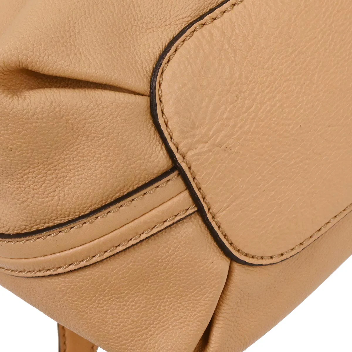 Chloe Beige Leather Elsie 2way Shoulder Handbag - Image 4