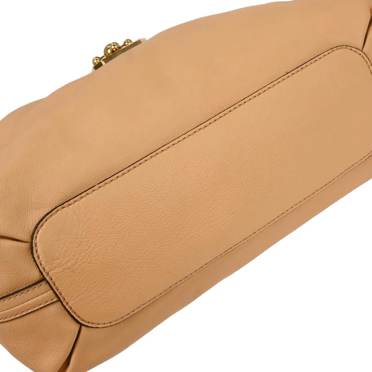 Chloe Beige Leather Elsie 2way Shoulder Handbag - Image 5