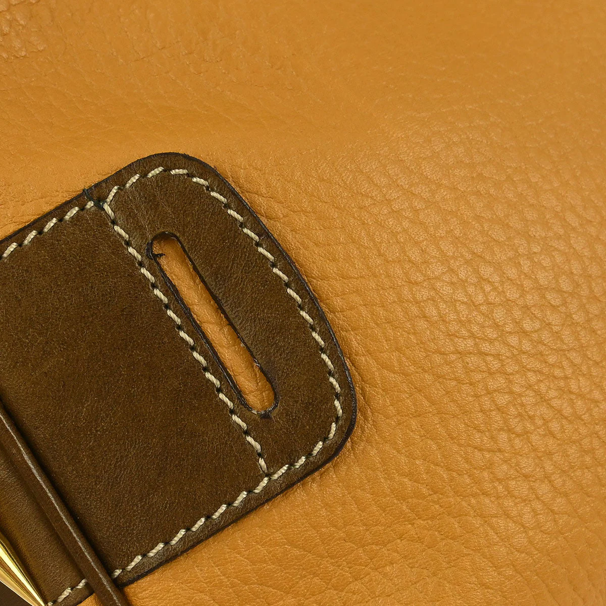 Loewe Brown Leather Shoulder Bag - Image 3
