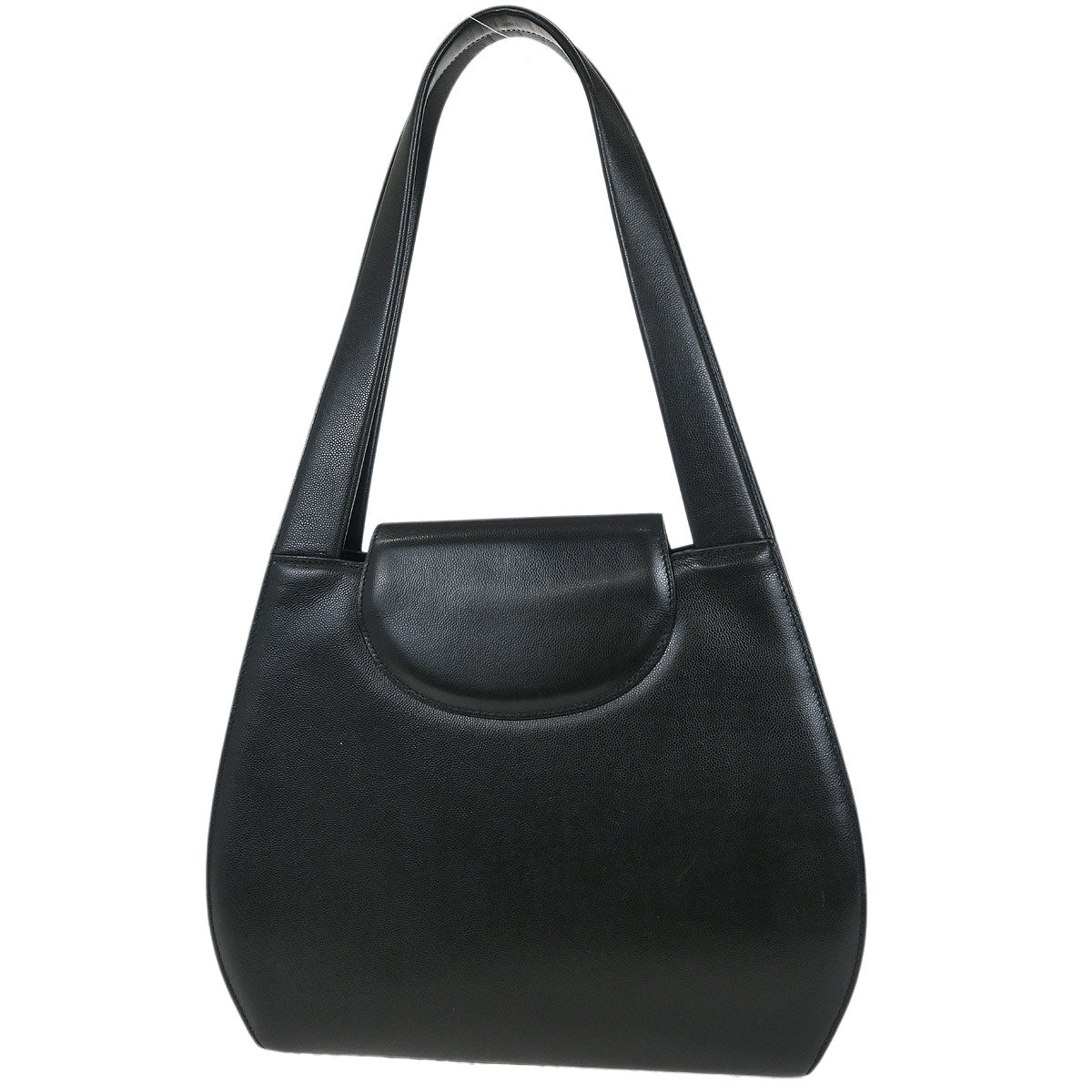 Cartier Black Leather Panthere Tote Handbag - Image 2