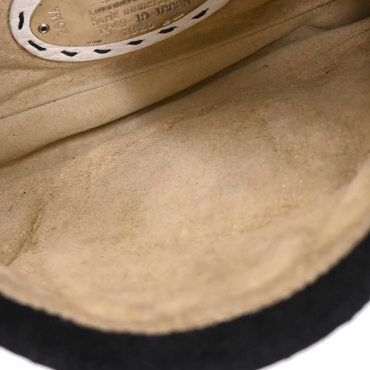 Fendi Black Wool Baguette Handbag - Image 8