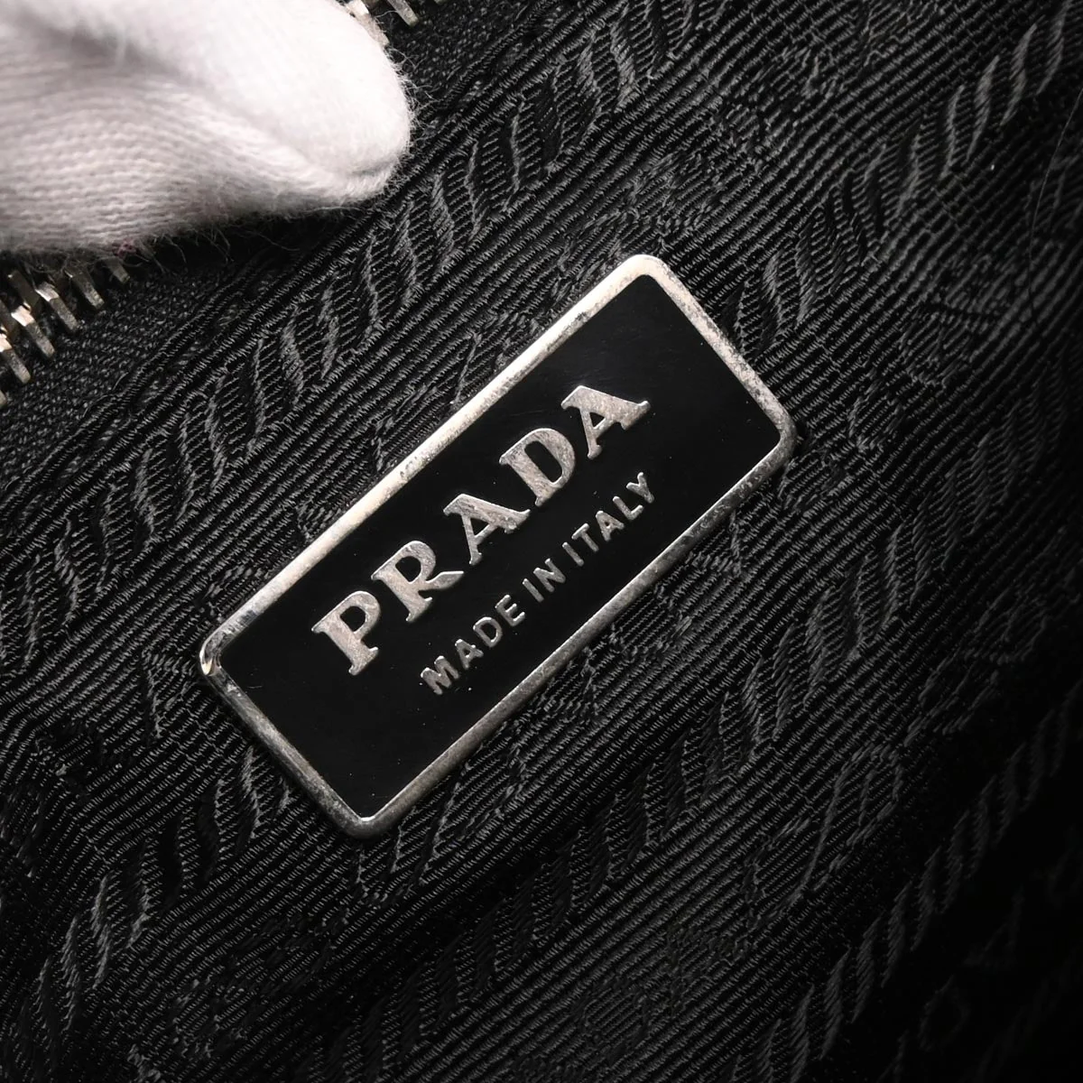 Prada Black Leather Messenger Bag Shoulder Bag - Image 8