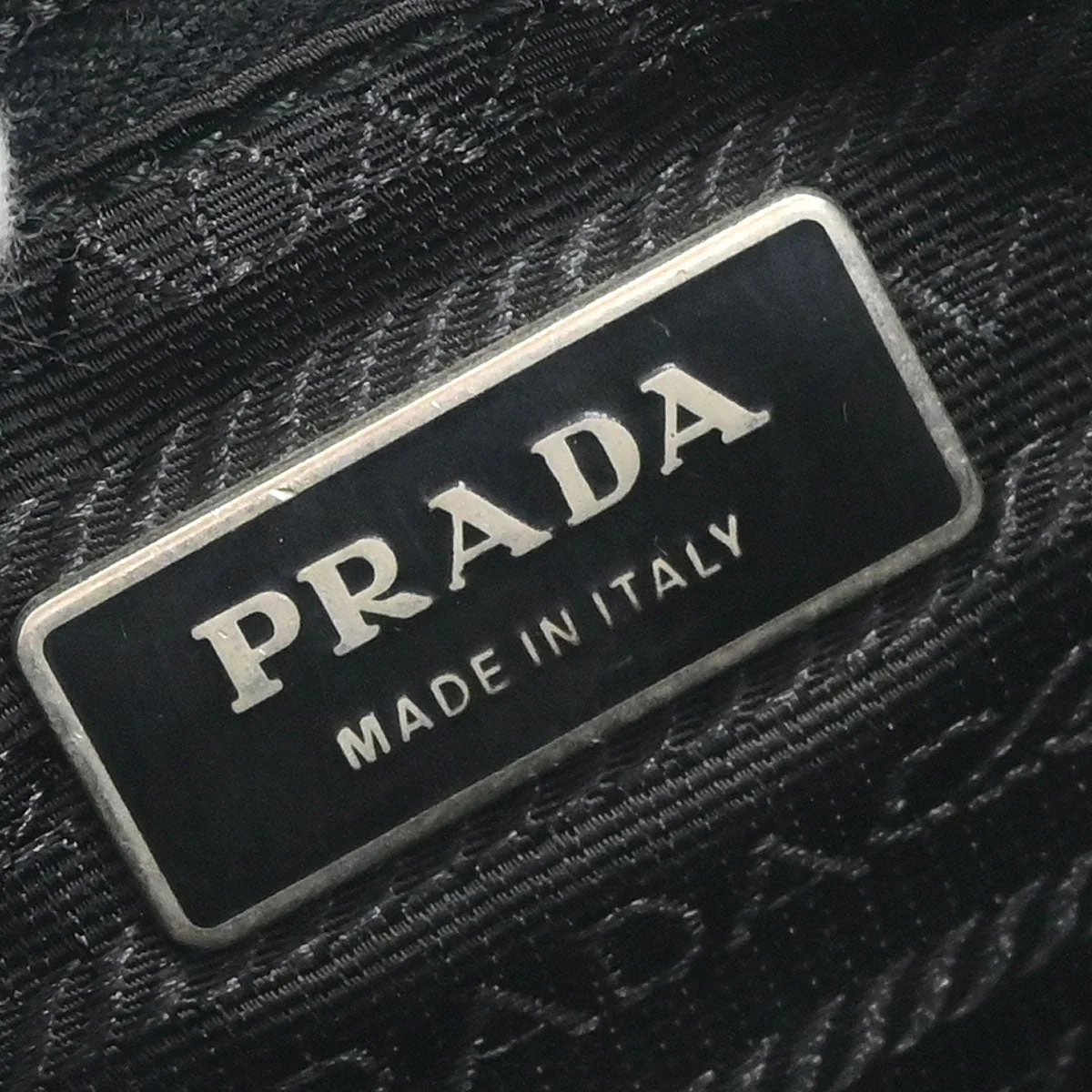 Prada Black Nylon Shoulder Bag - Image 6