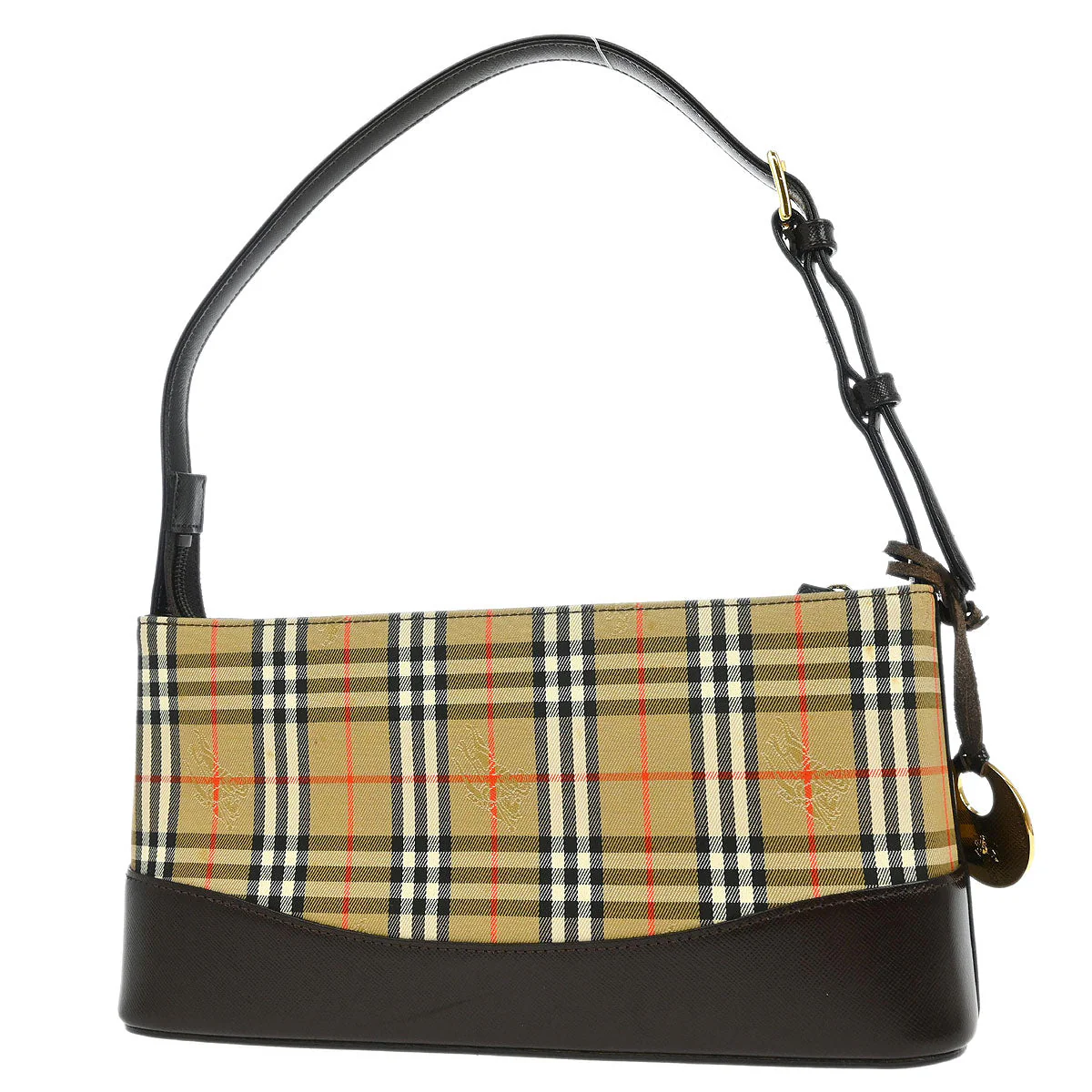 Burberry Beige Canvas House Check Handbag - Image 2