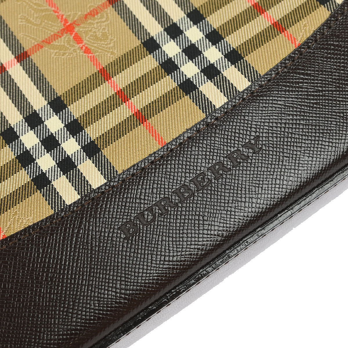 Burberry Beige Canvas House Check Handbag - Image 4