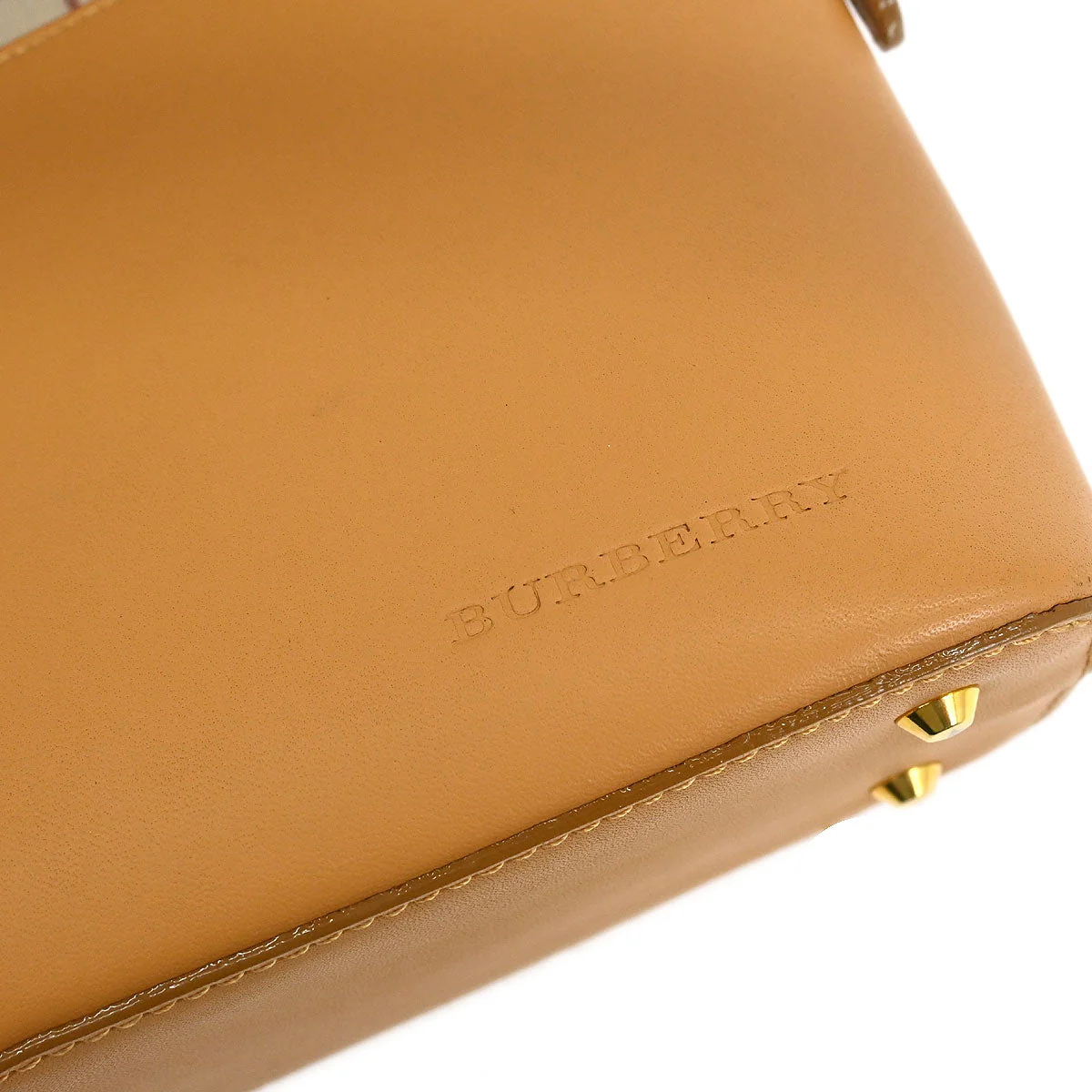 Burberry Beige Leather Shoulder Bag - Image 7