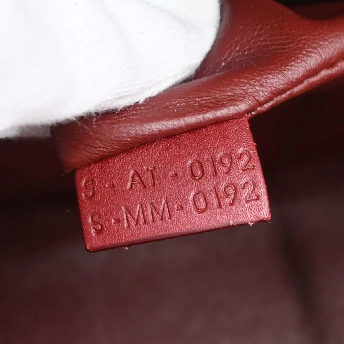 Celine Bordeaux Leather Mini Luggage Tote Bag - Image 10