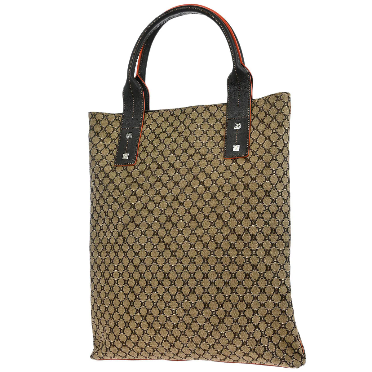 Celine * Brown Macadam Tote Bag - Image 2