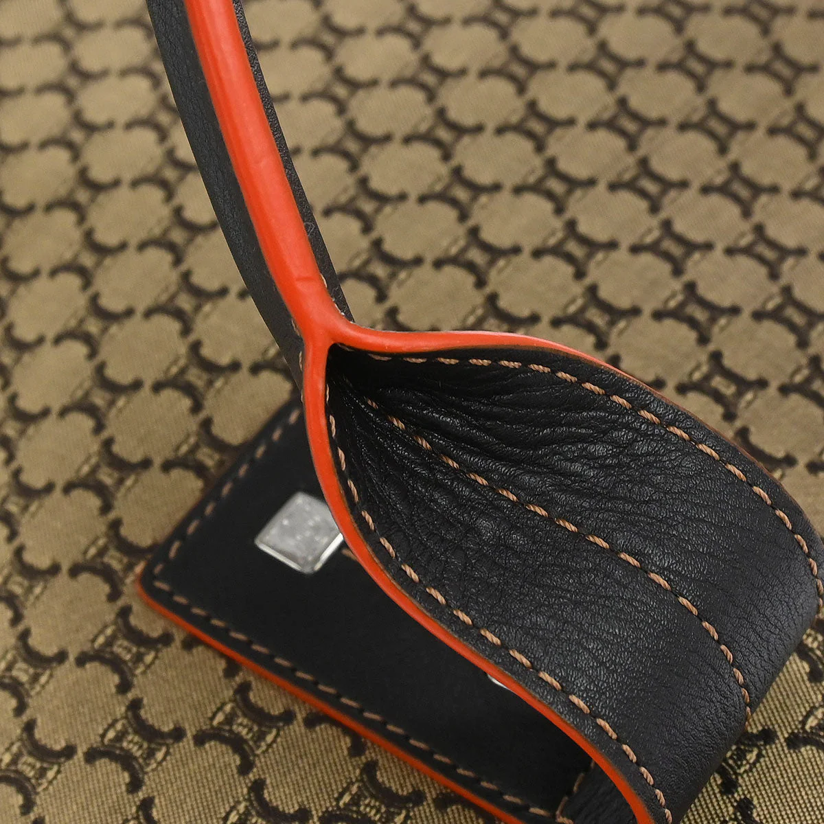 Celine * Brown Macadam Tote Bag - Image 6