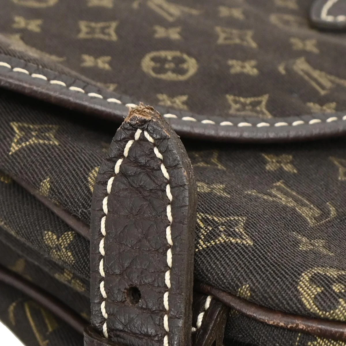 Louis Vuitton Monogram Mini Lin Saumur 30 Shoulder Bag M95227 - Image 5