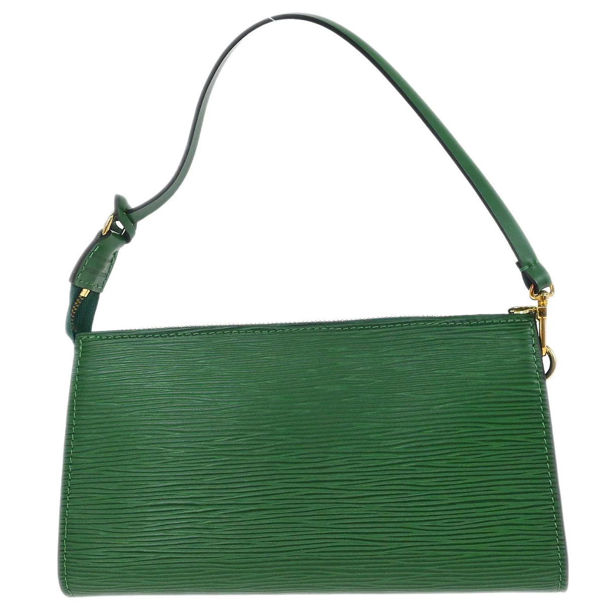 Louis Vuitton 1999 Green Epi Pochette Accessoires 21 Handbag M52954 - Image 2